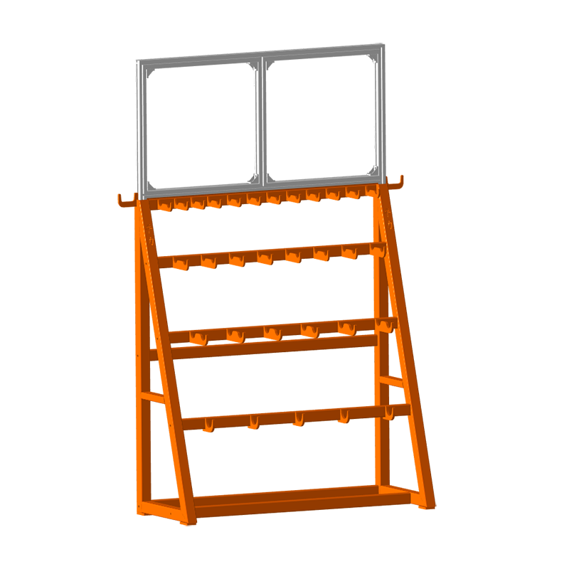 工廠吊環(huán)螺絲專用存放架3D